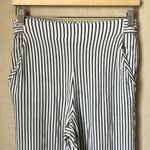 Wilfred  black and white striped tie back capri pants Photo 3