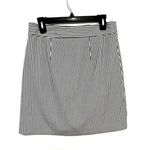 Ann Taylor Black/White Pinstripe Skirt Photo 1