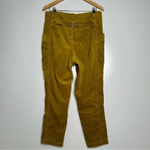 Pilcro  Anthropologie Slim Corduroy Cargo Zip Ankle Trousers Pants Size 31 Photo 9