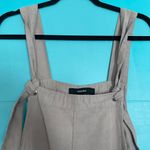 Forever 21 🌿EUC Women’s  Adjustable Tie Overalls Beige Size Small Boho Style🌿 Photo 1