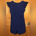 Sugar Lips 286.  Elegant Navy Blue romper size small Photo 1