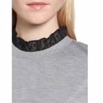 Chelsea28 Chealsea28 Gray Ruffle Bell Sleeve Sweatshirt Photo 2