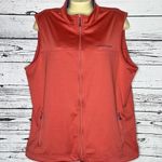 Vineyard Vines Size L Pink - Blue Zip Front Sleeveless Vest Jacket Photo 0