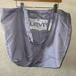 Levi's Blue Striped reusable Tote Bag lightweight Photo 0