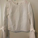 Avec Les Filles  Eyelet Top Photo 1