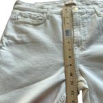 JEN7 Women's Slim Bootcut White Jeans‎ Size 14 Mid Rise Denim inseam 34 Photo 11