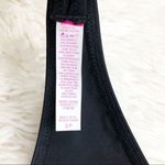 Victoria's Secret Victoria’s Secret Swim Black Tie Front Bikini Top Small Photo 2