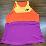 New Balance Women’s Size M Multicolor Active Racerfront Tennis Tank Top Photo 0