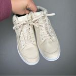 Allbirds ‎ | Woman's High Top Sneaker Shoe 9 Cream Lace Up Photo 2
