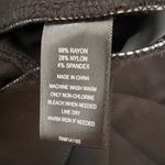 Harvé Benard Harve Benard Elastic Waist Pull On Stretch Pants With Gold Button Accent Photo 4