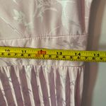 Lulus NWT  Lavender Purple Satin Pleated Floral Midi Dress Women's size Medium Photo 8