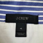 J.Crew Striped Maxi Dress in Lagoon White Stripes size 4 $168 Photo 13