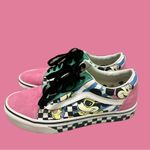 Disney x Vans Character Print Sneakers with Yellow and Black Accents size 7’.5 Photo 2