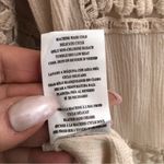 Kut From The Kloth 🔵 SALE 3/$25  BOHO BEIGE TASSEL RAYON TUNIC BLOUSE TOP M Photo 6