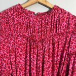 Boden Yoke Detail Floral Jersey Midi Dress Women's 10L Gin Fizz Pink Boho Chic Size undefined Photo 9