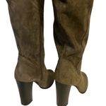 Charlotte Russe  OVER THE KNEE DARK TAUPE SUEDE BOOT (8.5) NWOT Photo 2