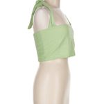 With Jean  Lucille green halter top M Photo 5