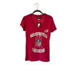 NFL Team Apparel Washington Redskins Women's T-Shirt Breast Cancer Awareness. Size Medium. Photo 4