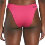 Nike Swim Color Block Reversible Sling Bikini Bottom Pink Black Size Med Photo 12