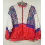 American Vintage Vintage Women’s 80s 90s Windbreaker Jacket Hipster Small Photo 6