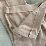 Akris  Nubby Linen Cuffed Side Zip Trousers Pants 12 Photo 8