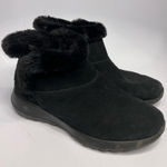 Skechers on the go black suede ankle boots size 9 Photo 0