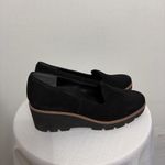Vionic  Ula Wedge Women Black Suede Waterproof Slip-On Platform 7.5(B69) Photo 4