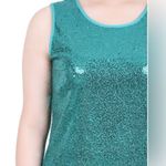 Ny Collection 🆕 Women's Sleeveless Sequined Tank Top Photo 3