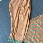 Indian Pakistani 3 Piece Embroidery Printed Light Brown Shalwar Kameez Sz M Size M Photo 5