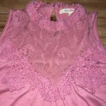 Wishful park Pink flowey top Photo 2