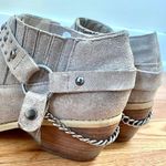 Suede Western Style ankle Boots Size 8.5 Photo 3