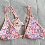 Kulani Kinis  Tein Strap Bralette Bikini Top Size Medium New W/ Tag Citron Coast Photo 3