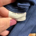 Lingua Franca Navy Blue Women's Shirt S Collared Button Photo 7