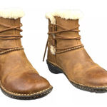 UGG  Brown Shearling Lined Winter Boots Photo 0