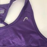 Head Open Back Spaghetti Strap Purple Gym Workout Yoga Tank Top Size M Photo 8