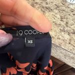 19 Cooper  sleeveless black with orange circle stripes blouse size XS Photo 5