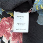 PaperMoon Floral Black Blouse Photo 8