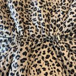 Croft & Barrow  Women's L Full Zip Leopard Cheetah Animal Print Quilted Vest #132 Photo 7