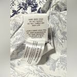 Hyacinth House Nadia Ruffle Blouse XS NWT Navy Floral Cotton Cottagecore Boho Blue Photo 6