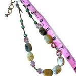 Jack E Ohs NYC Gemstone Necklace set Green Photo 4