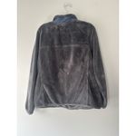L.L. Bean Women's Grey Pullover Snap T Fuzzy Fleece Jacket Size XL Outdoors Gray Photo 5