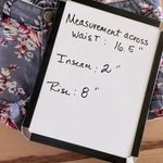 Vanilla Star Jeans Denim Jean Shorts Vanilla Star Womens 9 Floral Stretchy Photo 12