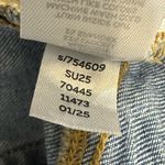 Loft  Wide‎ Leg Crop Jeans Size 6 28 Medium Wash Frayed Hem Photo 13