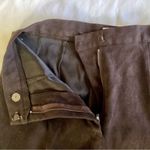 CW High Waist Velour Dress Pants Brown Size 4 Photo 1