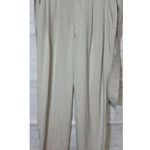 Athleta  Skyline Pant II Light Khaki Cream Paperbag Waist Lightweight Pants 4 Photo 2