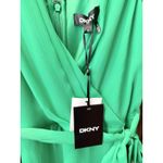 DKNY Green Midi Dress Photo 3