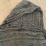 Hooded cable knit wool Photo 4