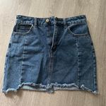 Denim Mini Skirt Size XS Photo 0