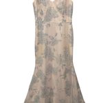 Hayley Paige Occasions Hayley Paige Dress Almond Blush Pink A-Line Gown Formal Dress Size 10 Silver Photo 1