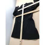 Dress Barn Woman Jacket Coat Black & White 6 Pockets Long Sleeve Clueless Preppy Photo 8